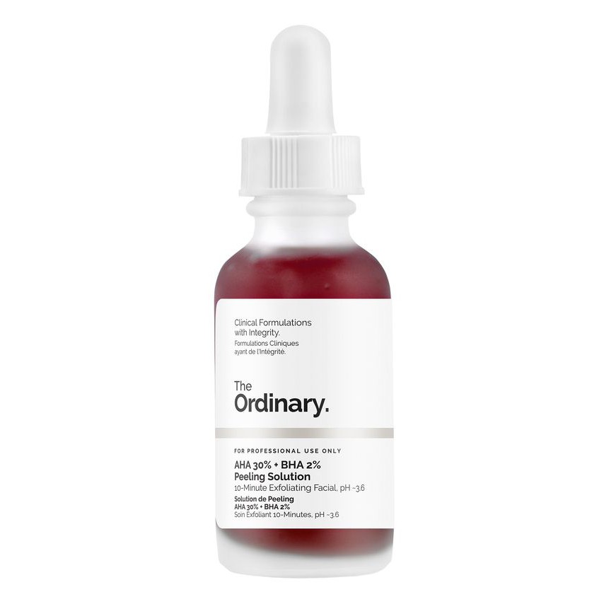 Tinh chất tẩy tế bào chết hóa học The Ordinary AHA 30% + BHA 2% Peeling Solution