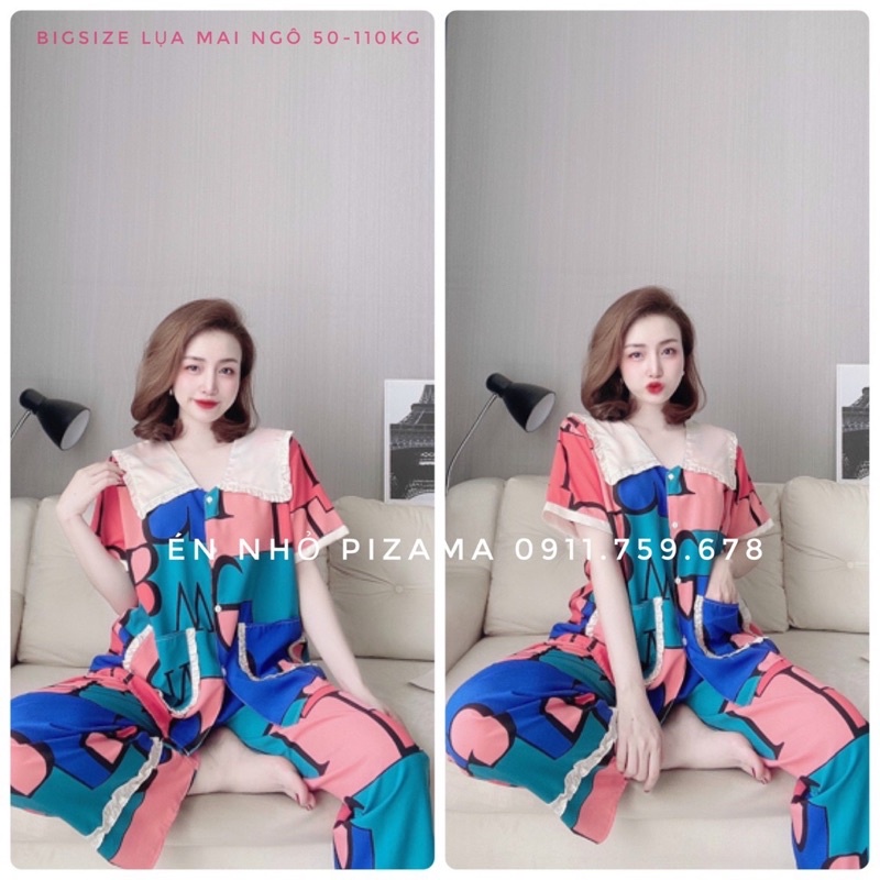 Bigsize Lụa Size Đại 50-110kg Én Nhỏ Pijama