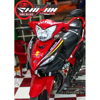 Tem trùm RedBull đỏ  cho Exciter 135
