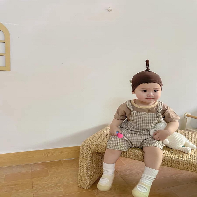 [Ảnh thật] SÉT YẾM 3 CHI TIẾT GỒN YẾM ÁO THUN VÀ MŨ [LOẠI 1]THÍCH HỢP CHO BÉ CHỤP HÌNH THÔI NÔI HAY STUDIO