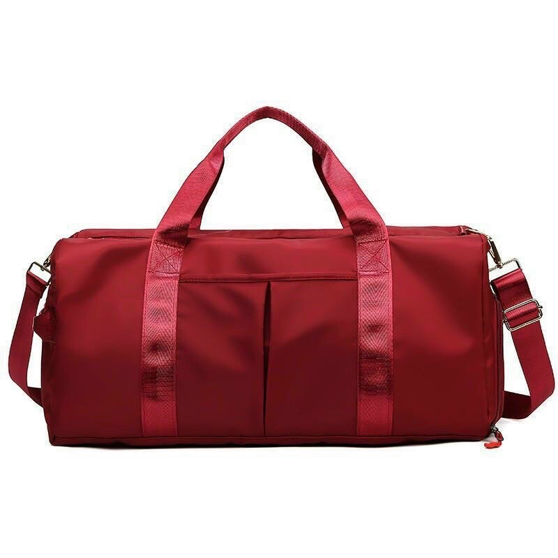 Túi du lịch cỡ lớn nam nữ gấp gọn kiểu dáng túi chống vải dù mềm chống nước có ngăn để giầy riêng biệt TDL450