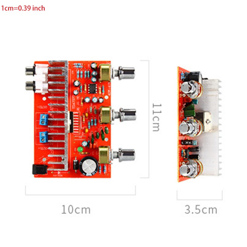 Bảng mạch khuếch đại âm thanh Tda 7377 40w cho xe hơi