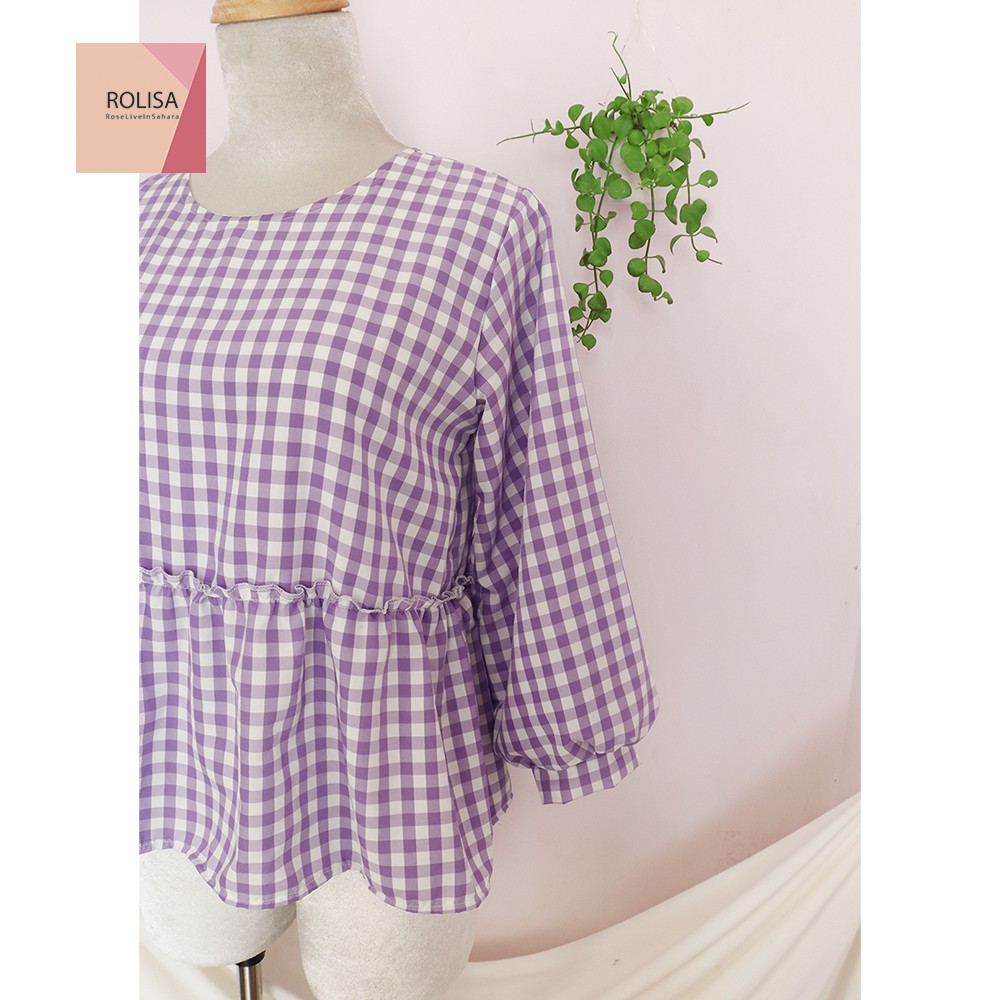 Áo kiểu nữ baby doll hot trend xinh xắn, dễ thương Rolisa RM011 | BigBuy360 - bigbuy360.vn