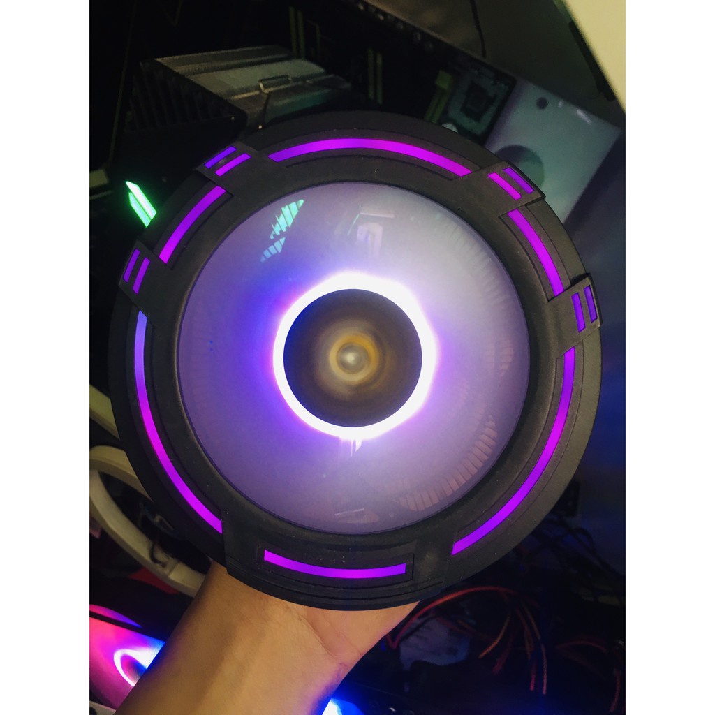 Quạt Tản Nhiệt Đa Năng T120 LED RGB - AT