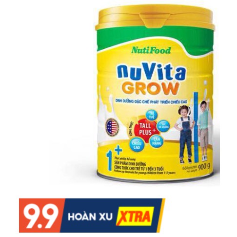 Sữa Nuvita grow 1+ 900g #0