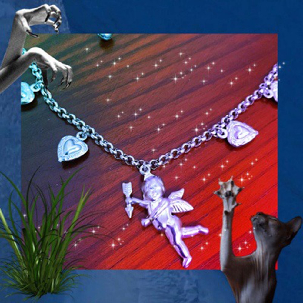 Dây Chuyền Mặt Thần Tình Yêu Cupid Phong Cách Hàn Quốc