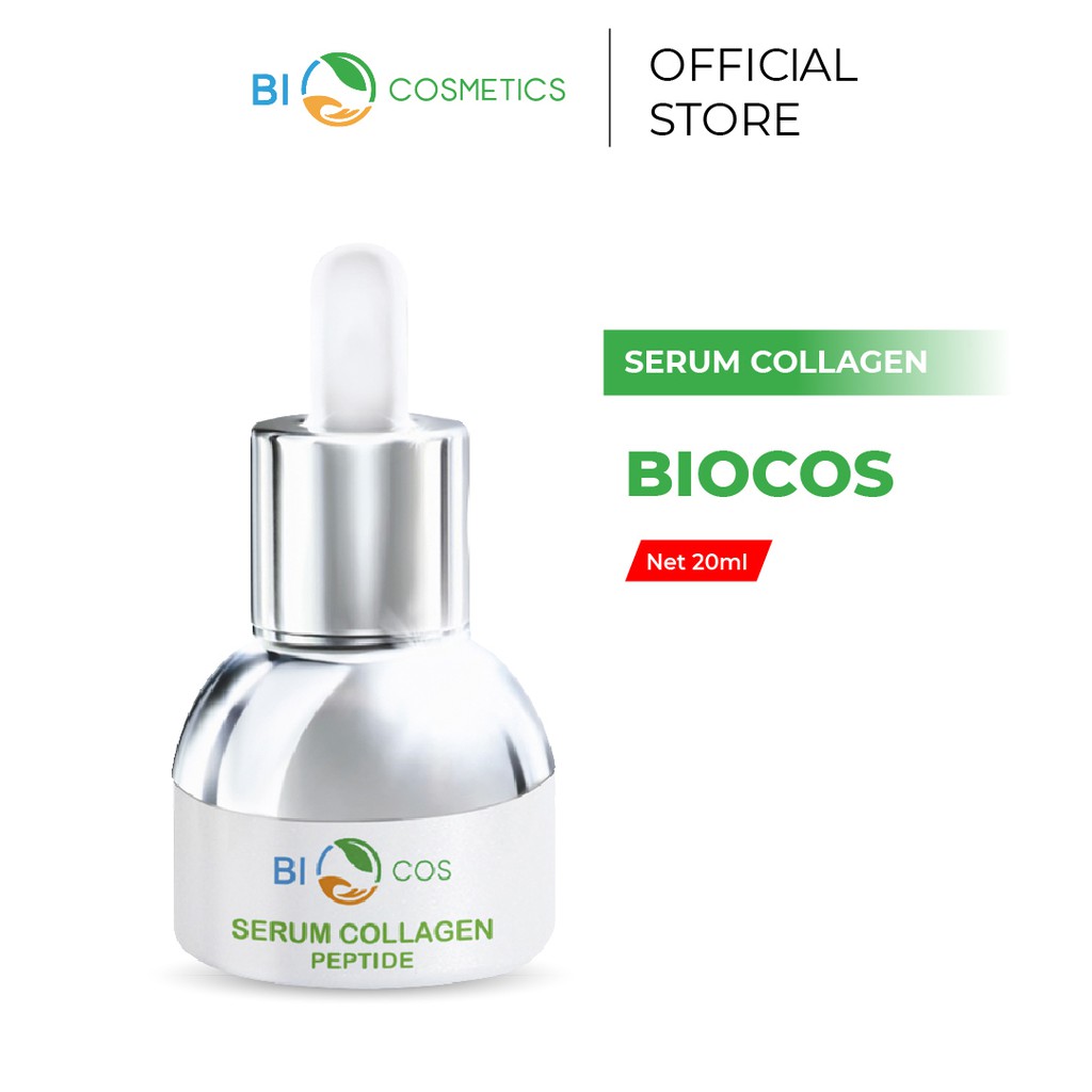 Serum Collagen Peptide Dưỡng Ẩm Và Làm Mềm Da, Tái Tạo Da Làm Mờ Thâm Nám BIO COSMETICS (20ml).