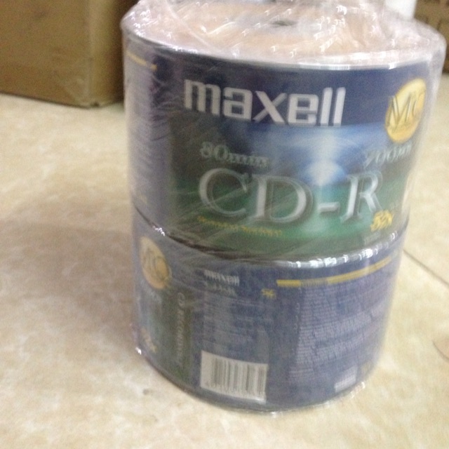 Đĩa CD-R Maxell trắng