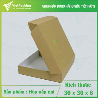[SIÊU SANG] 20 hộp carton 30x30x6 đựng quần áo