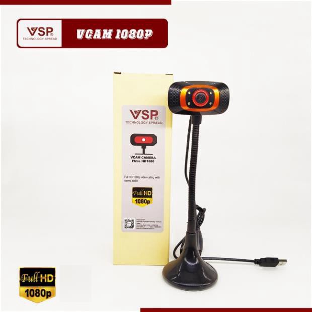 Webcam VSP Vcam 720p/ 1080p Có Micro Có Đèn Chân Cao, Siêu Nét Siêu Rõ Học Online, Giảng Dạy | BigBuy360 - bigbuy360.vn