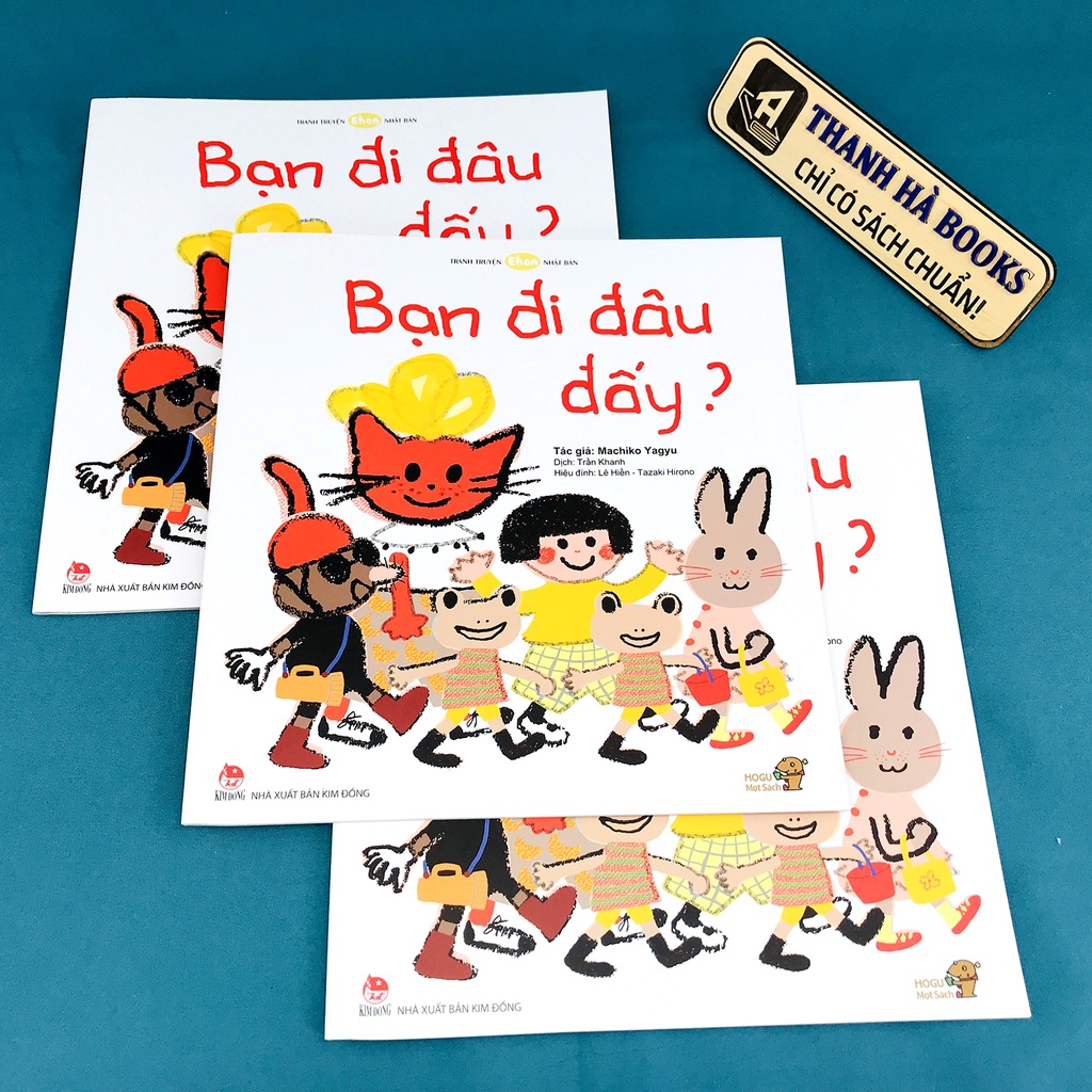 Sách - Tranh Truyện Ehon Nhật Bản - Bé làm quen với Ehon 0 - 3 tuổi - Bạn Đi Đâu Đấy?