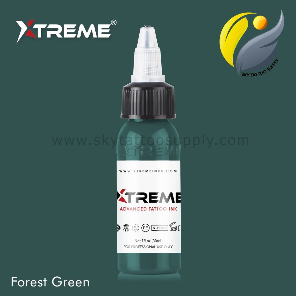Mực Xăm Màu Xanh Lá - XTREME INK Chính Hãng | BigBuy360 - bigbuy360.vn
