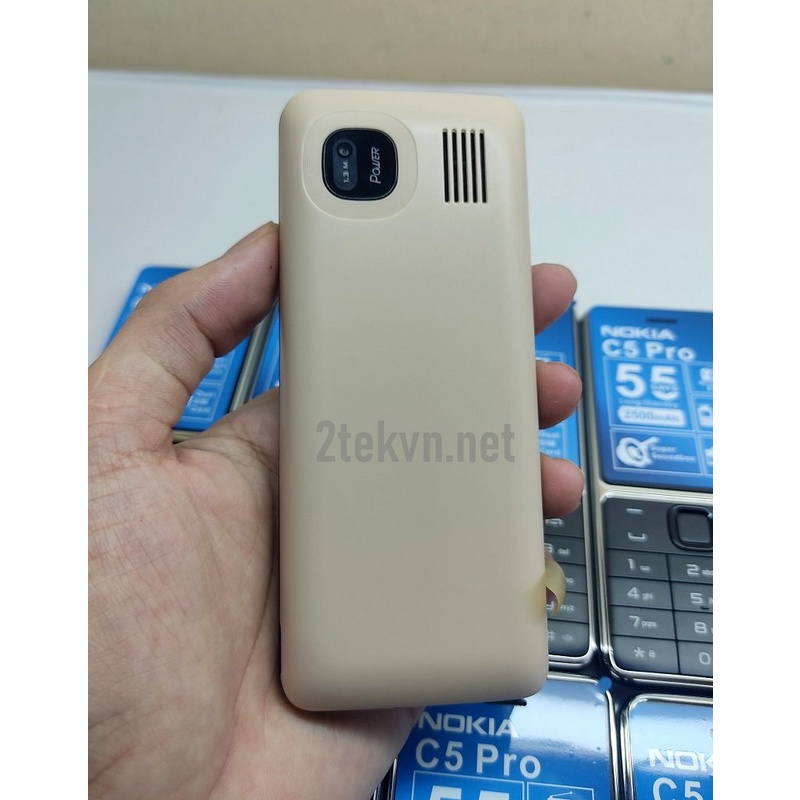 [GIÁ SỐC]Điện thoại Nokia C5-00 (2020) – 2 Sim, pin khủng