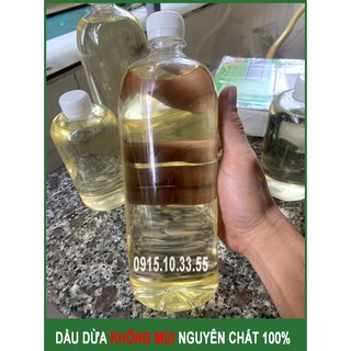 Dầu Dừa Không Mùi , nguyên chất 100% ( Massge, dưỡng tóc, chống rạn bà bầu, chống hăm cho bé,,) 1 lít -500ml -350ml