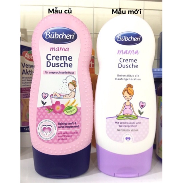 Sữa tắm cho bà bầu Bubchen Mama Đức