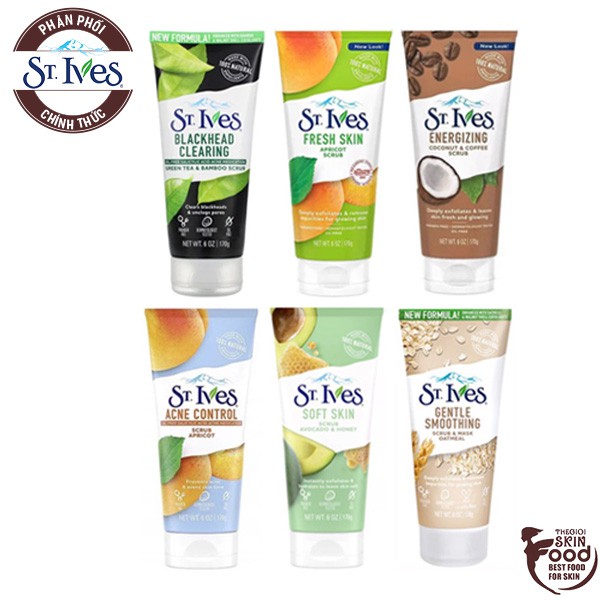  Sữa Rửa Mặt Tẩy Tế Bào Chết ST.IVES Scrub