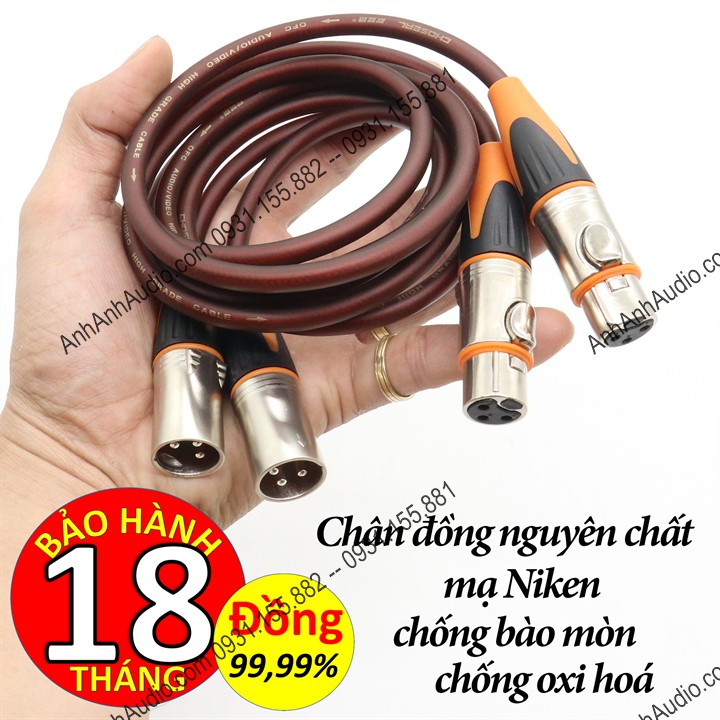 Dây canon Choserl cao cấp