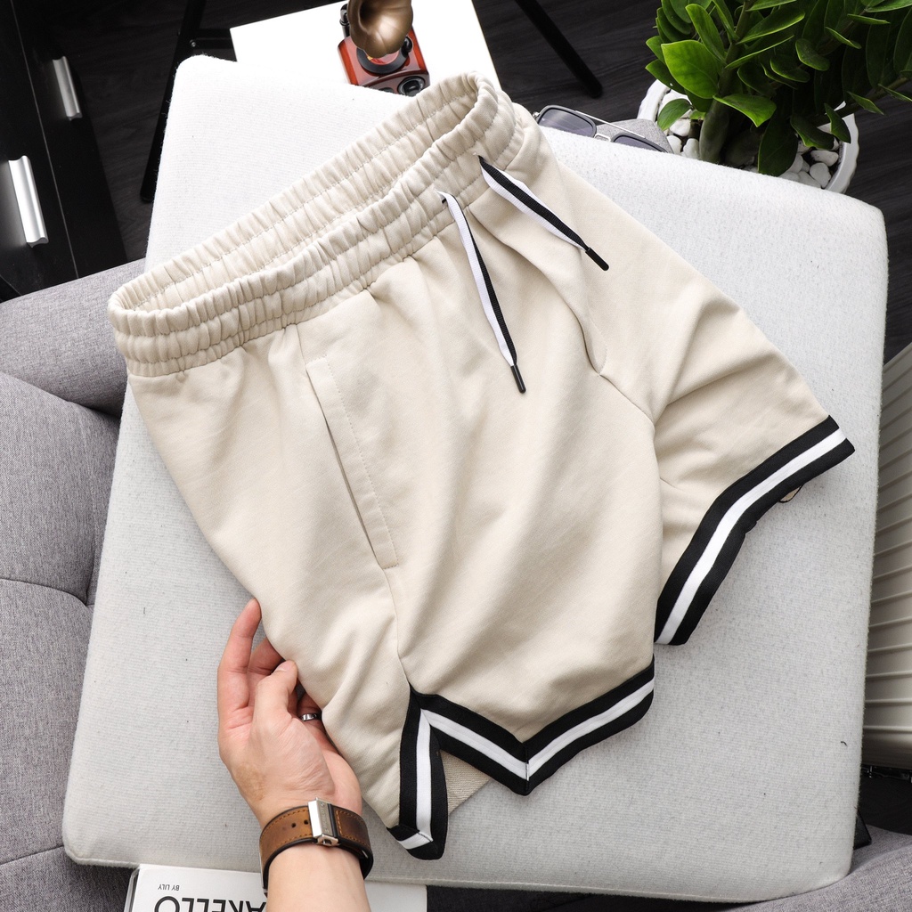 [6 MÀU] Quần short lửng thể thao chất liệu thun nỉ chân cua dòng cao cấp, form đẹp 9966