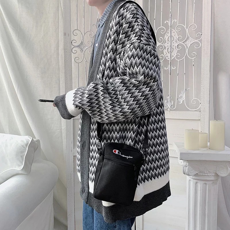 Áo khoác Cardigan dệt kim cổ chữ V có 3 màu phong cách Hàn Quốc