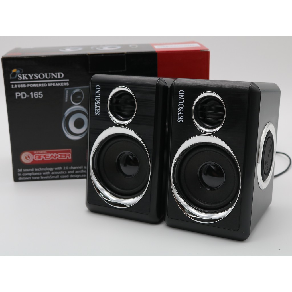 Loa 2.0 Skysound PD165 Tặng Bàn Di Gaming