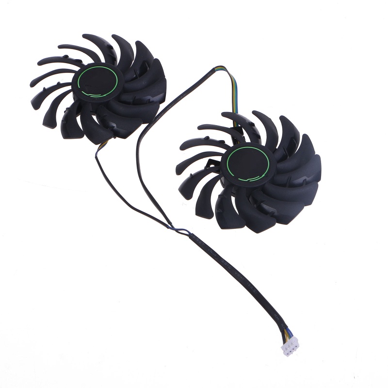 Set 2 Quạt Tản Nhiệt GPU 87MM 4pin Cho Thẻ Đồ Họa MSI RX580 RX470 RX480