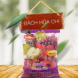 Thạch rau câu hương trái cây tổng hợp New Choice gói 300g