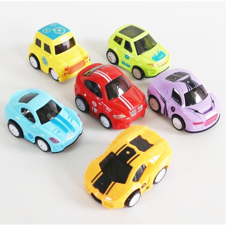 BỘ 6 XE QUÁN TÍNH MINI NINJA CAR NHẬT BẢN