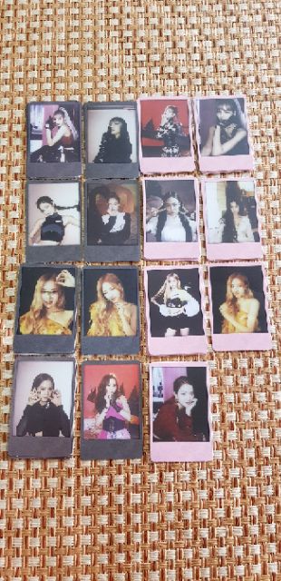 [Mã LIFEXANH03 giảm 10% đơn 500K] [BLACKPINK] OFFICIAL POLAROID HÌNH ẢNH THÀNH VIÊN ALBUM KILL THIS LOVE