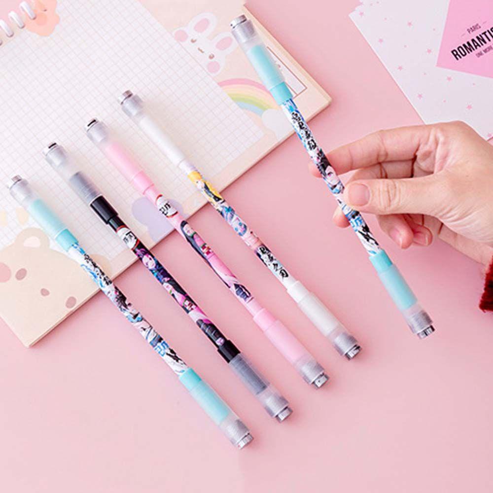 Bút Bi Gắn Con Quay Đồ Chơi Fidget Spinner Kawaii Vui Nhộn Cho Bé