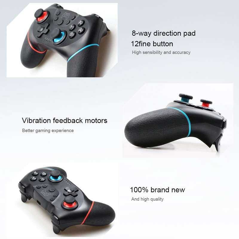 Tay Cầm Chơi Game Bluetooth Không Dây Chuyên Dụng Dành Cho Nintendo Switch Pro Ns-Switch Pro