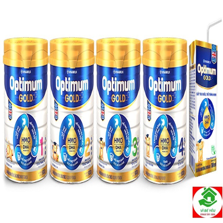 Sữa bột Optimum Gold 3 900g Optimum HMO 3 Date 2022