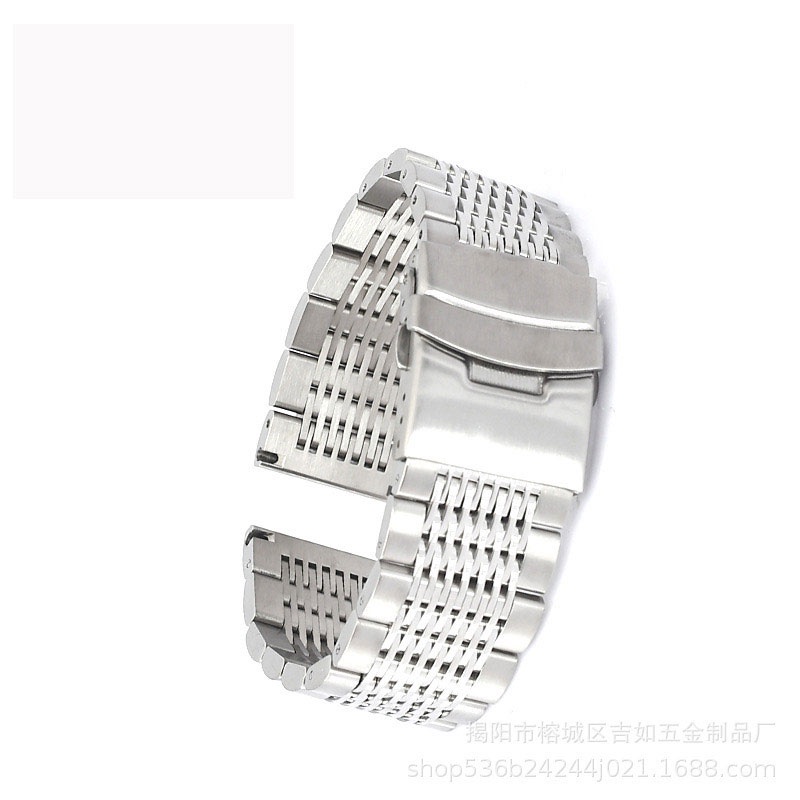 Dây Đeo Thay Thế Bằng Thép Không Gỉ 18mm 20mm 22mm 24mm Cho Rolex Seiko