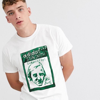 Phông cổ tròn stan smith cotton cao cấp