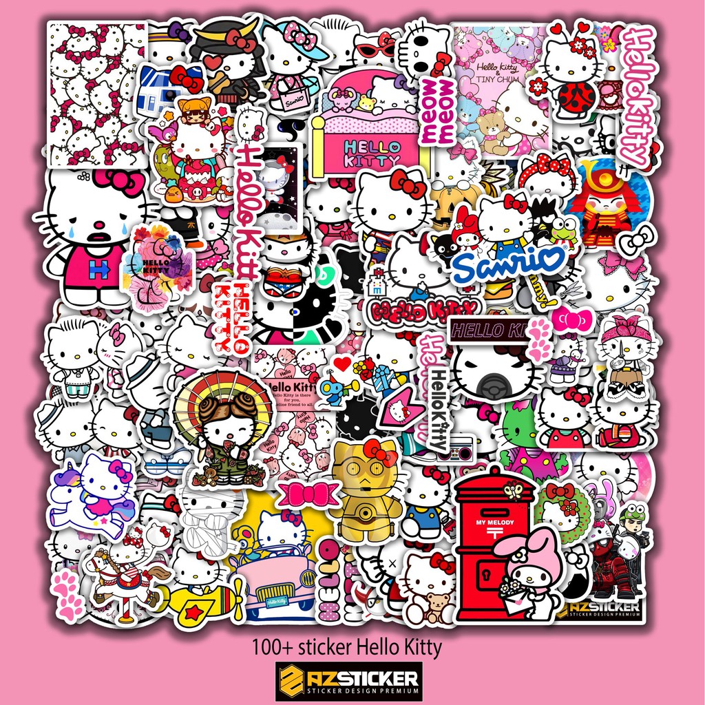 Tổng Hợp Sticker Hoạt Hình | Sticker Chất Liệu PVC Chống Bay Màu , Chống Thấm Nước