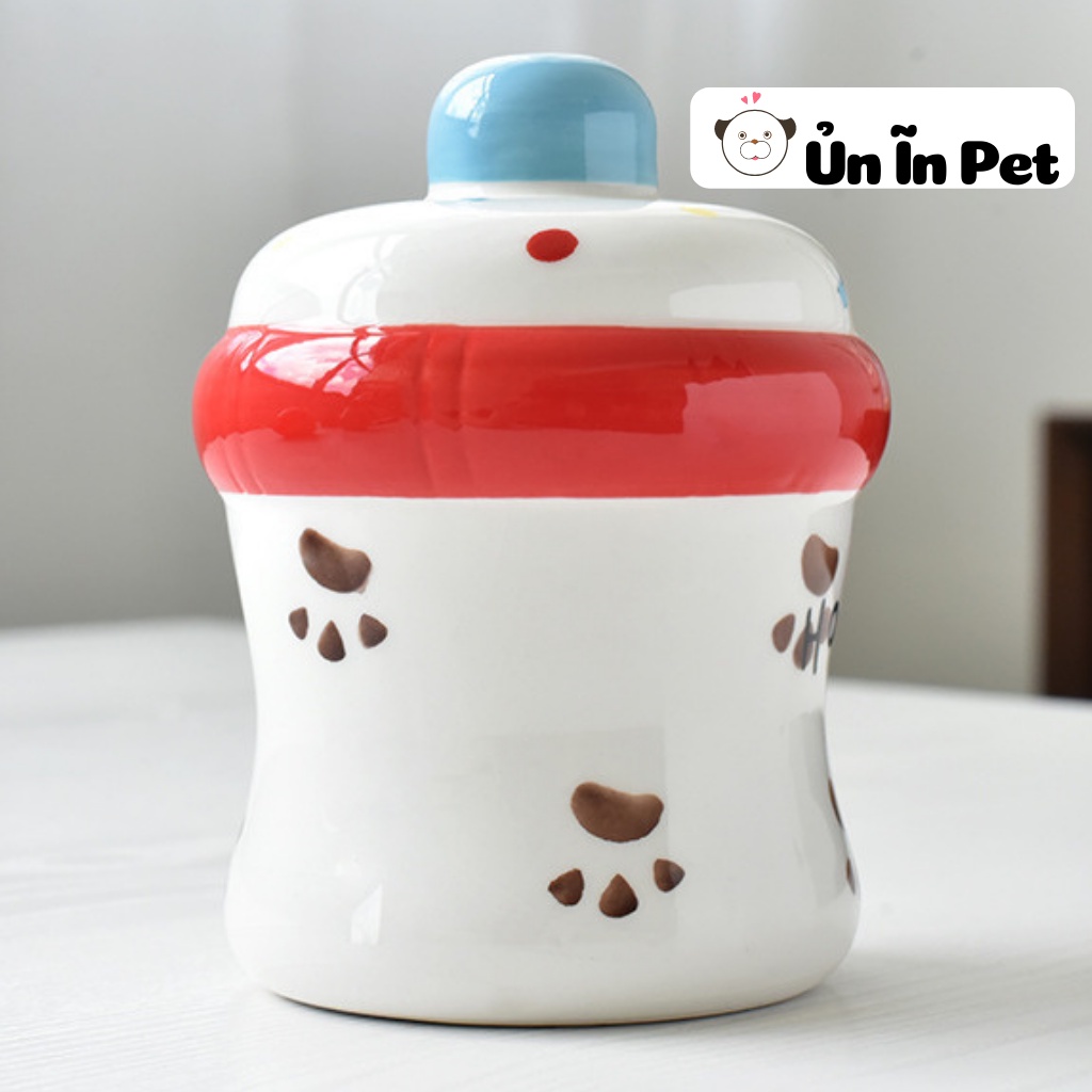 Nhà ngủ sứ hamster, BÌNH SỮA siêu mát, dễ thương
