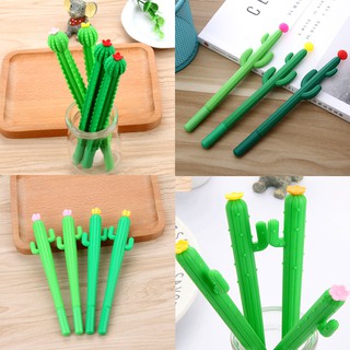 Bộ 4 bút xương rồng mực nước màu đen cute cực hot