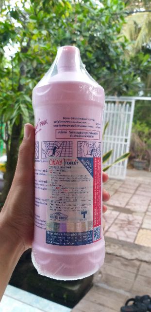 Nước Tẩy Toilet Okay Pink/ Okay Cleanser Mint 960ml - Thái Lan