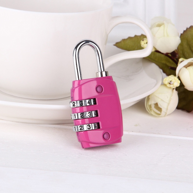 Ổ Khóa Mật Khẩu 3 Chữ Số Chống Thời Tiết Cho Hộp Dụng Cụ Tập Gym