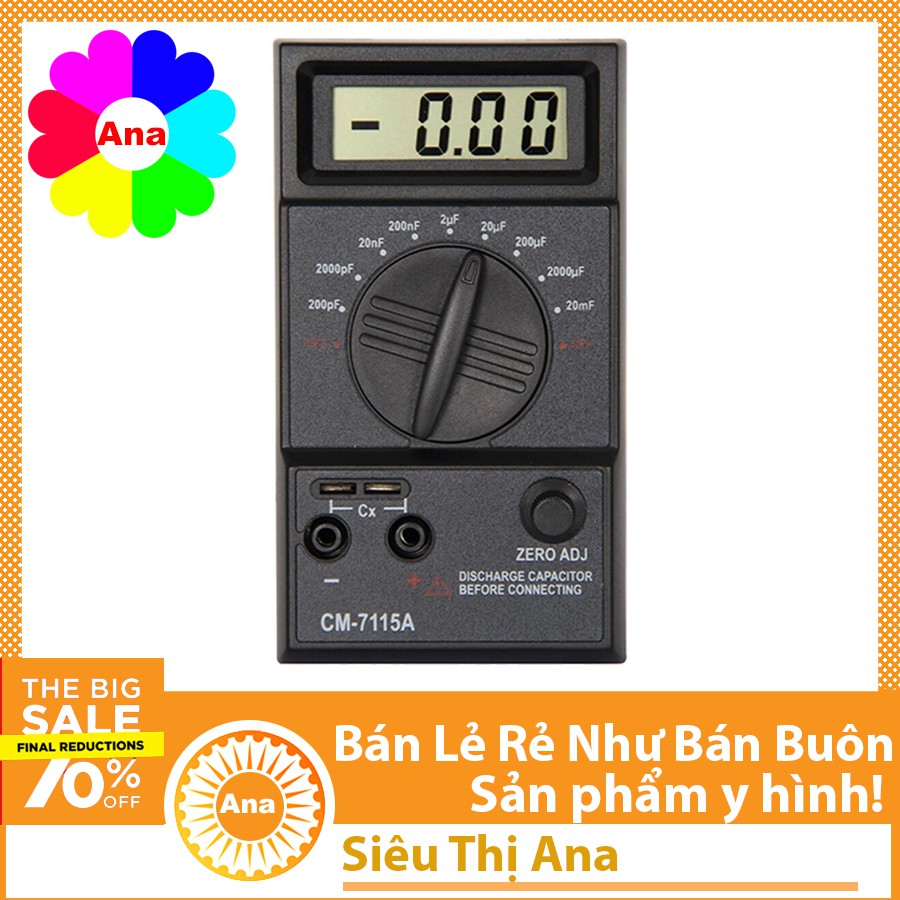 ĐỒNG HỒ ĐO TỤ CM-7115A