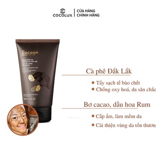 Tẩy Tế Bào Chết Mặt Cà Phê Đắk Lắk Cocoon 150ml