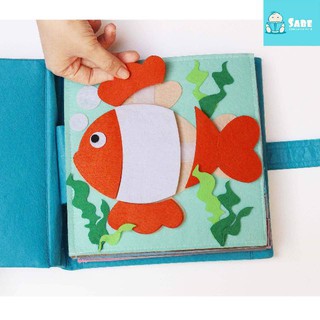 Bộ Sách vải - bé khám phá đại dương
