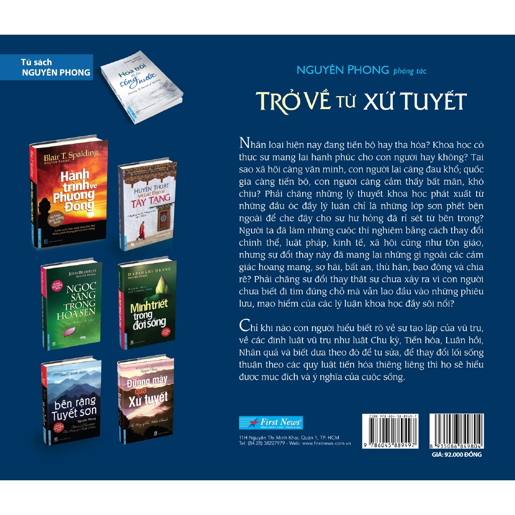 Sách - Trở Về Từ Xứ Tuyết