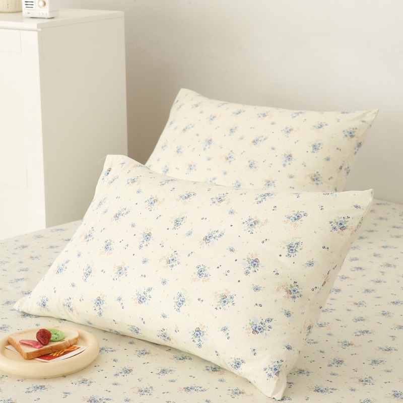 FULL GA GỐI LẺ COTTON 100% -CHÙ BEDDING