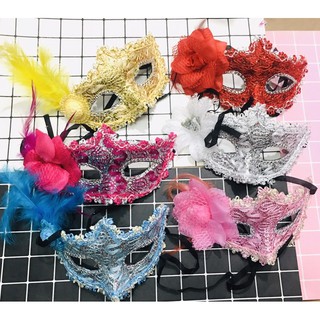 mặt nạ hoá trang cosplay nữ hoàng nửa mặt