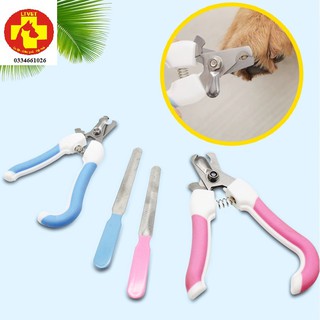 Kìm cắt móng cho chó mèo kèm dũi - An toàn - sắc bén