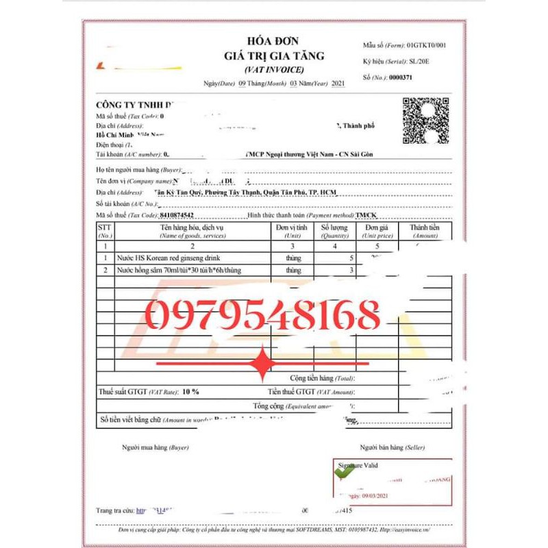 Một Hộp Nước Hồng Sâm Hàn Quốc 6 Năm Tuổi (70ml*5 gói),bồi bổ sức khỏe,giảm mệt mỏi,chống lão hóa,cho làn da tươi sáng | BigBuy360 - bigbuy360.vn