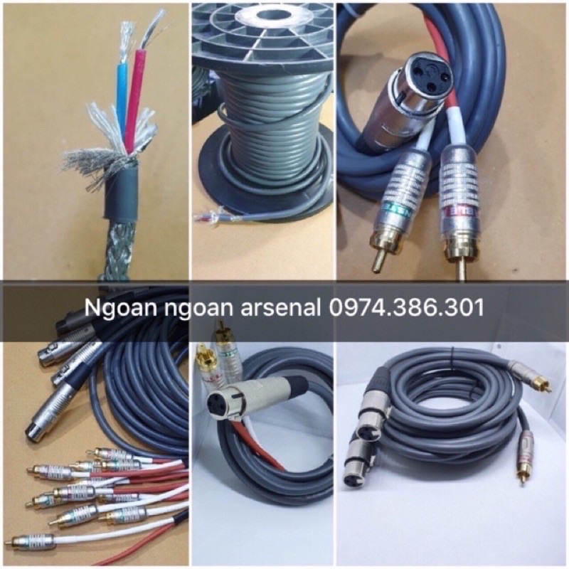 Dây tín hiệu micro nhập khẩu cuộn nguyên 100m đủ.