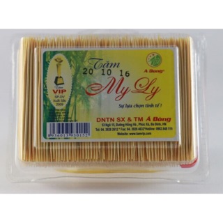 Combo 10 hộp tăm nhọn my ly