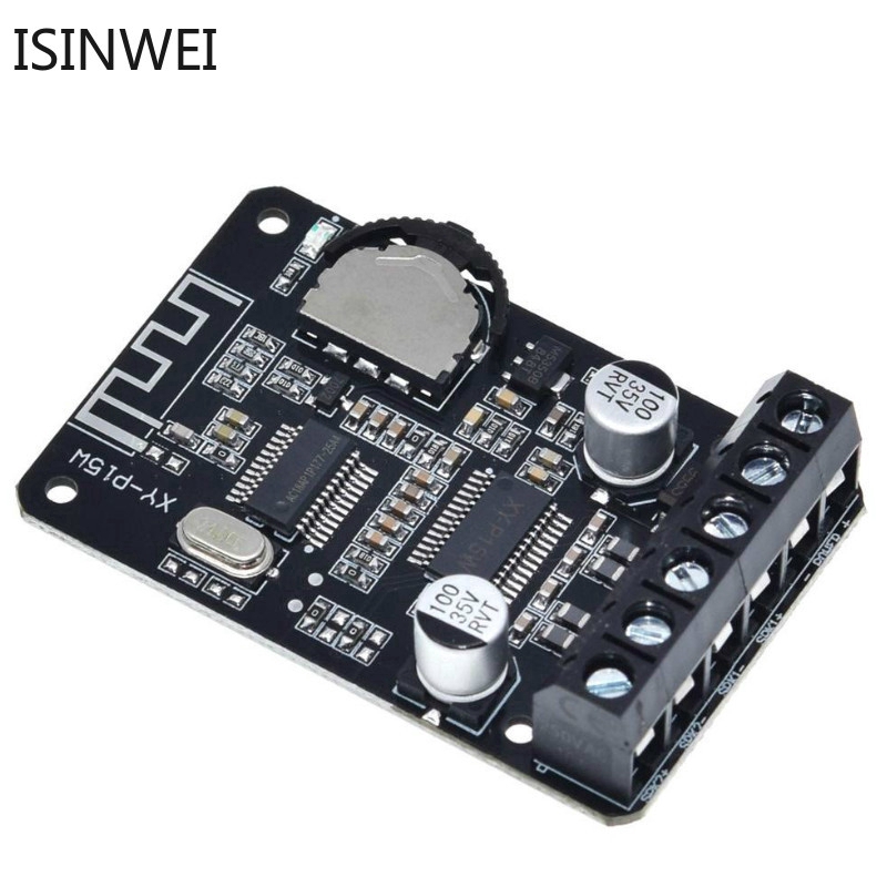 Mô Đun Khuếch Đại Âm Thanh Kỹ Thuật Số Bluetooth 10w/15w/20w 12v/24v Xy-P15W