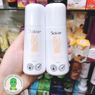 Lăn Nách Khử Mùi SCION Pure White Roll On Nuskin - ĐẶC TRỊ HÔI NÁCH THẦN TỐC VÀ TẬN GỐC SỐ 1 TẠI MỸ